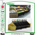 Supermercado Display Shelf para verduras y frutas